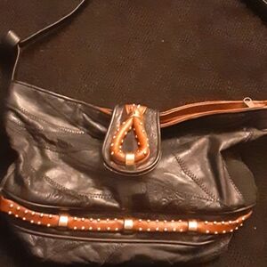 Black Leather Bag